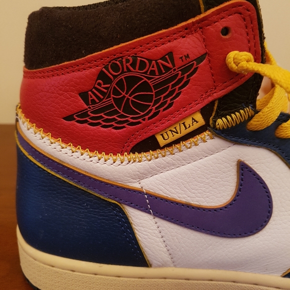 Air Jordan 1 x Union "Los Angeles Storm Blue" - Picture 4 of 8